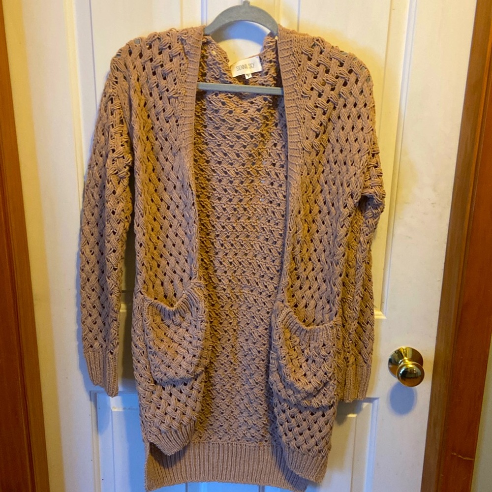 Tan Cardigan